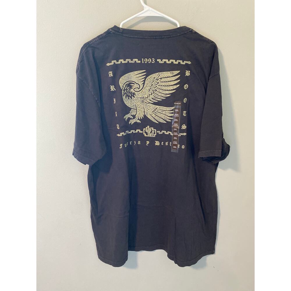 New Ariat Fuerza Y Destino "Strength and Destiny" Graphic T-Shirt, Size XXL